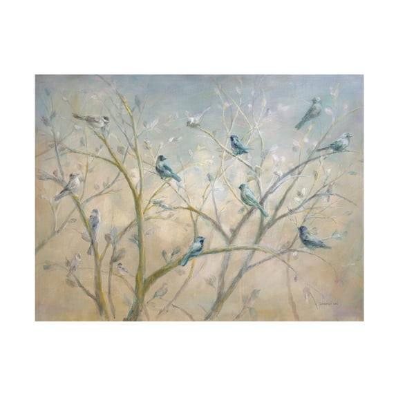 Danhui Nai 'Spring Gathering' Canvas Art