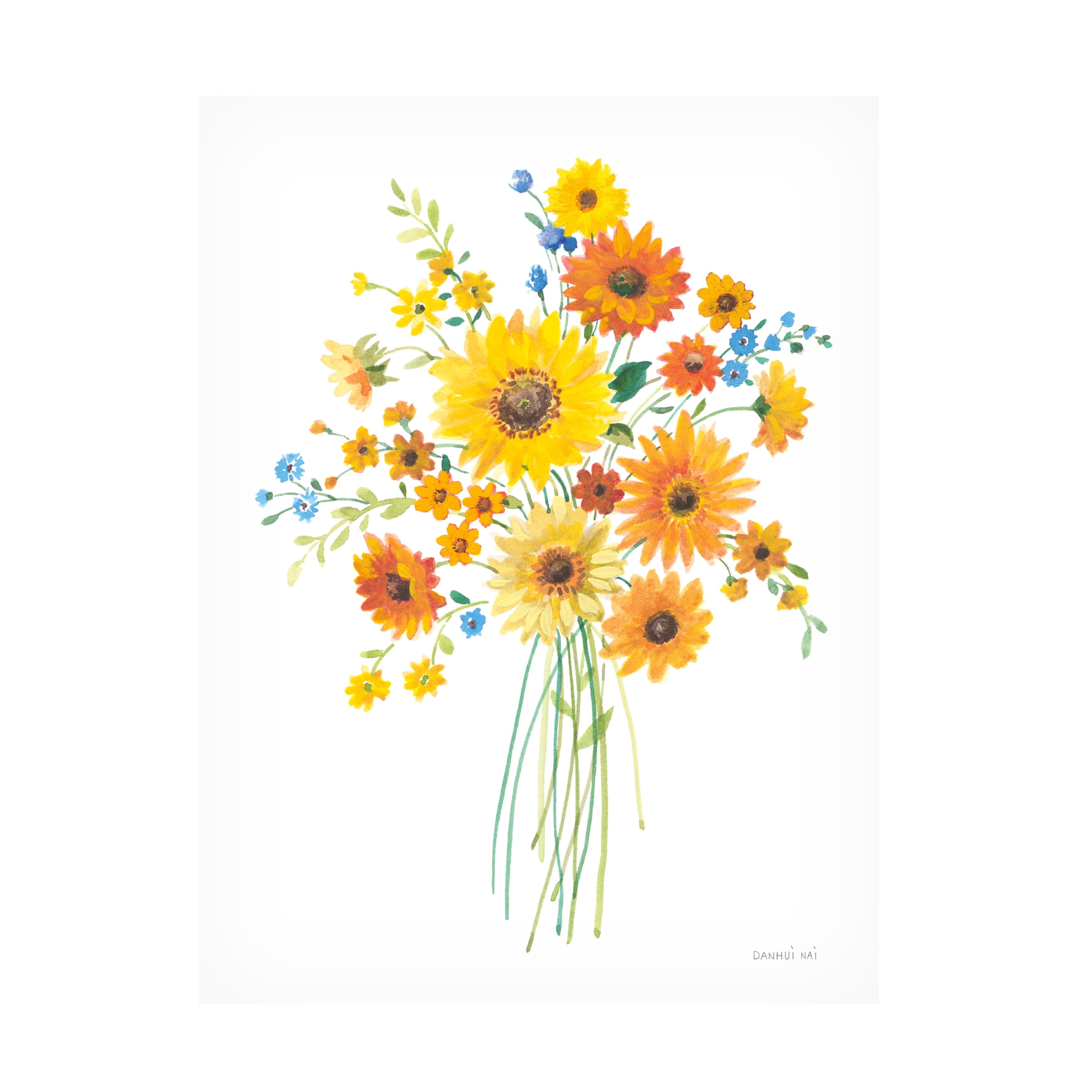 Danhui Nai 'Sunshine Bouquet I' Canvas Art
