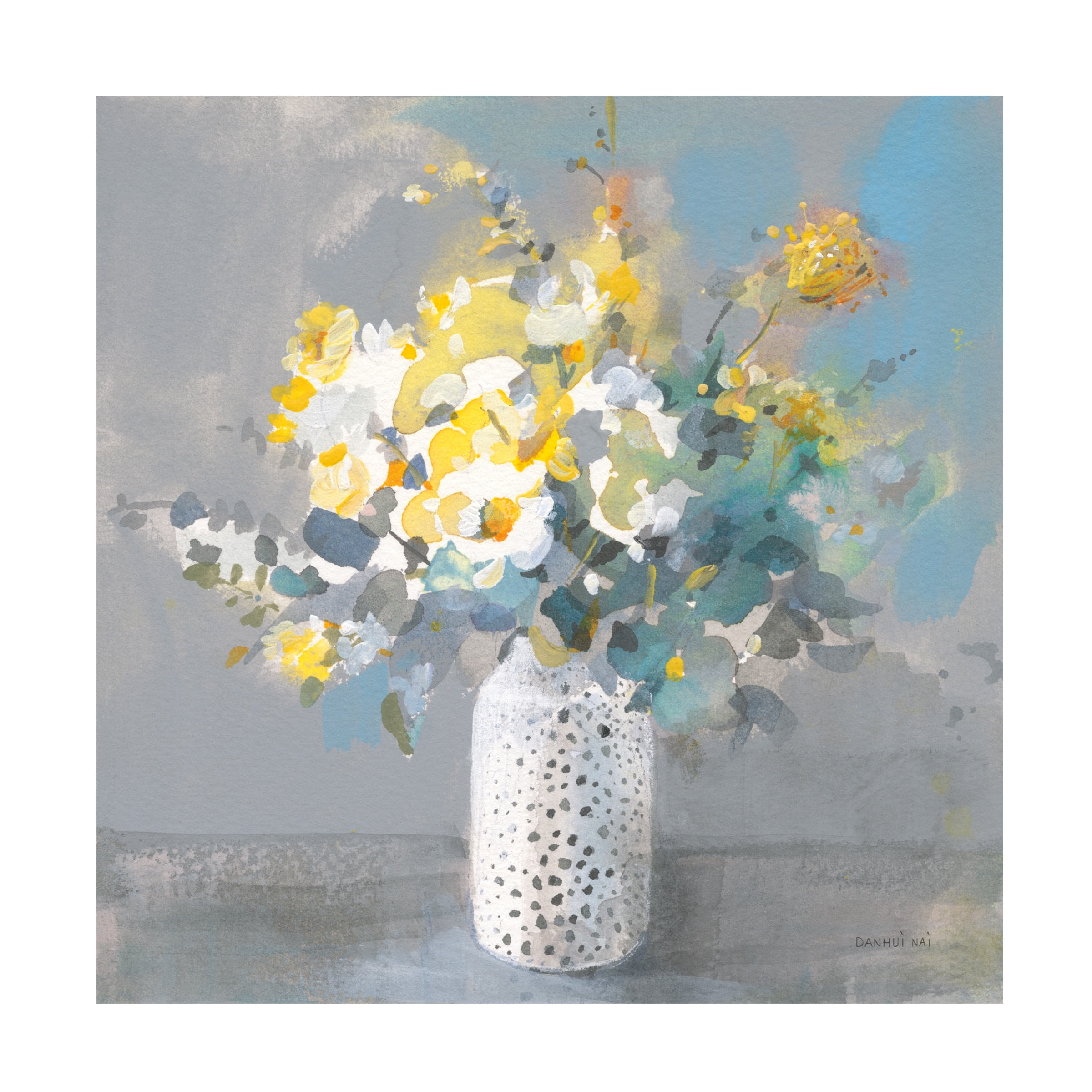 Danhui Nai 'Touch of Spring I' Canvas Art