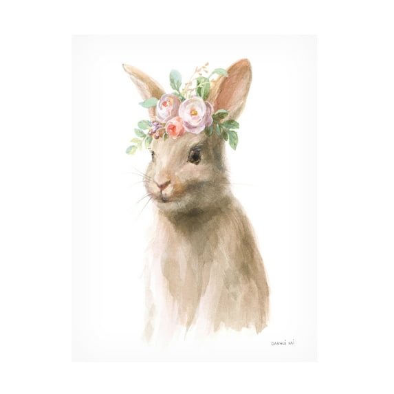Danhui Nai 'Wild for Flowers IV' Canvas Art