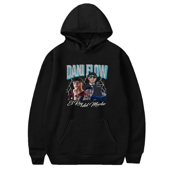 Dani Flow Hoodie Merch For Men/Women Unisex Long Sleeve Sweatshirt Pullover Rapper Hiphop Streetwear Top
