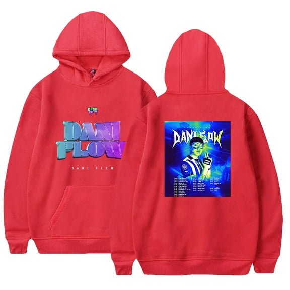 Dani Flow Hoodies Merch For Men/Women Unisex Long Sleeve Sweatshirt Pullover Streetwear Rapper Hiphop Top