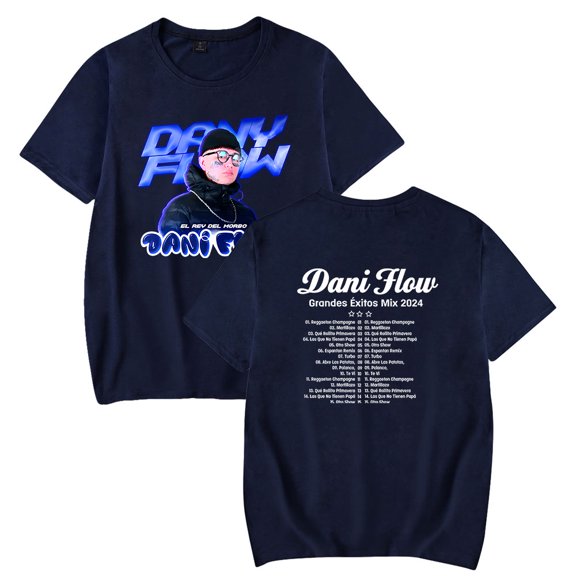 Dani Flow Merch T-Shirt For Women/Men Unisex Summer Casual O-neck Short Sleeve Tshirt Tee Streetwear Top