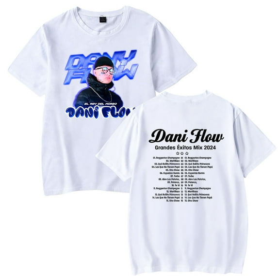 Dani Flow Merch T-Shirt For Women/Men Unisex Summer Casual O-neck Short Sleeve Tshirt Tee Streetwear Top