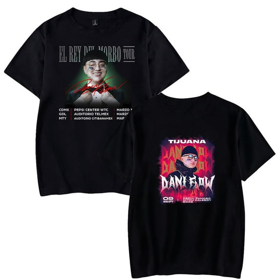 Dani Flow T-Shirt Merch For Women/Men Unisex Summer Rapper Hiphop Casual O-neck Short Sleeve Tshirt Streetwear