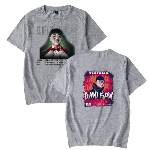 Dani Flow T-Shirt Merch For Women/Men Unisex Summer Rapper Hiphop Casual O-neck Short Sleeve Tshirt Streetwear