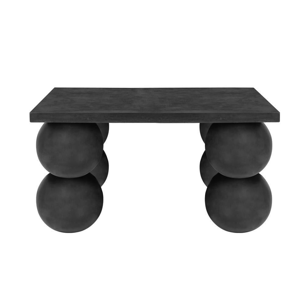 Dani Rectangle Entry Table Medium In Black - Walmart.com