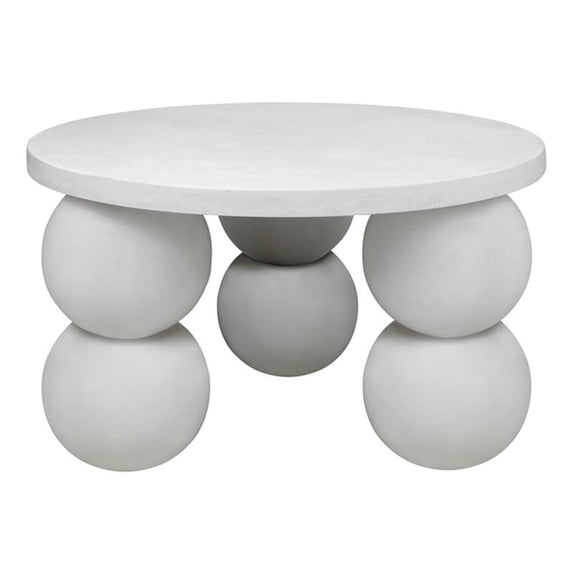 Dani Round Console Medium in Ivory
