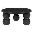 thumbnail image 1 of Dani Round Dining Table in Black, 1 of 2
