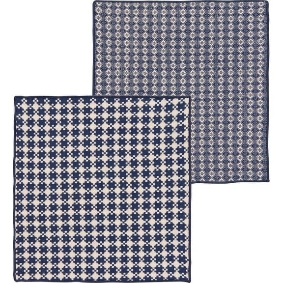 Danica Heirloom Woven Dishcloths (Set of 2) | Midnight