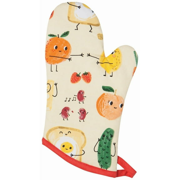 Danica Jubilee Quilted Oven Mitt | Funny Food