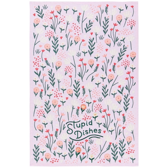 Danica Jubilee Stupid Dishes Dishtowel