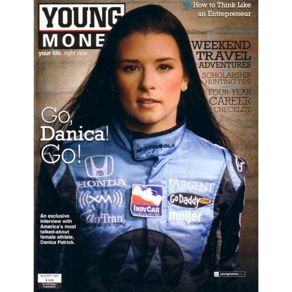 Danica Patrick 2007 Young Money magazine