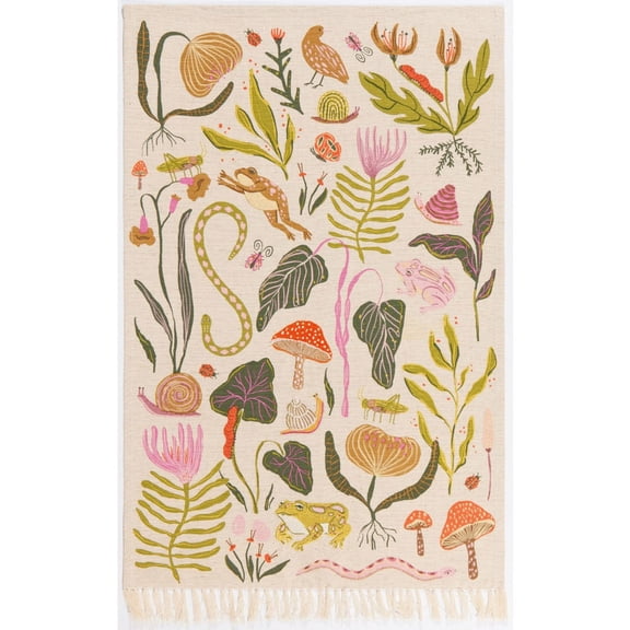 Danica Studio Embroidered Dishtowel | Gardenland