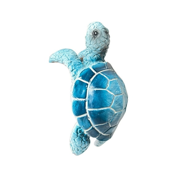 Danieerclosy Hanging Turtle Resin Sculpture - Garden Pot Decor for Patio/Backyard with Rustproof Outdoor Ornament Design