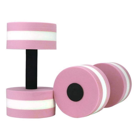 Danieerclosy Water Weights Aquatic Dumbbells for Pool Exercise Set, 2PCS Water Dumbells Pool Resistance, Water Aerobic Exercise Foam Dumbbell Aquatic Fitness Barbells Equipment