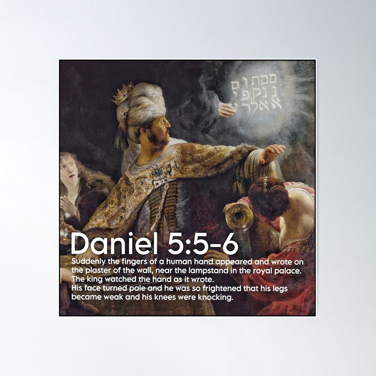 Daniel 556 Poster Wall Art, Modern Wall Decor For Living Room Bedroom