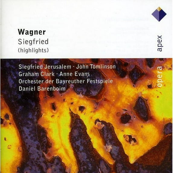 Daniel Barenboim - Wagner: Siegfried (Highlights) - Music & Performance - CD