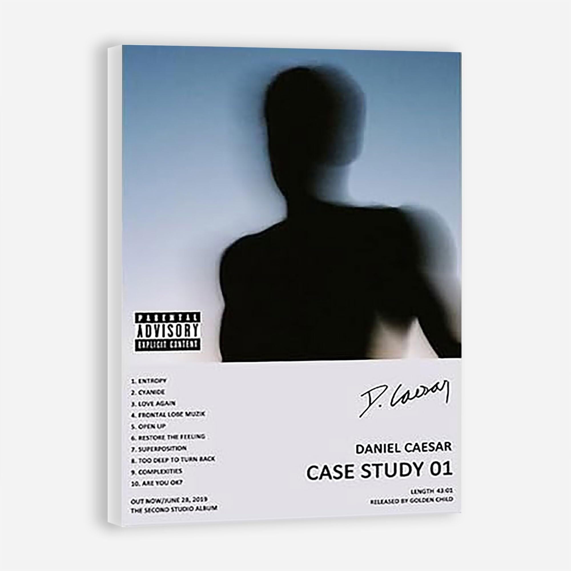 Daniel Caesar Album Cover Canvas Poster, Bedroom Decor Landscape Office ...