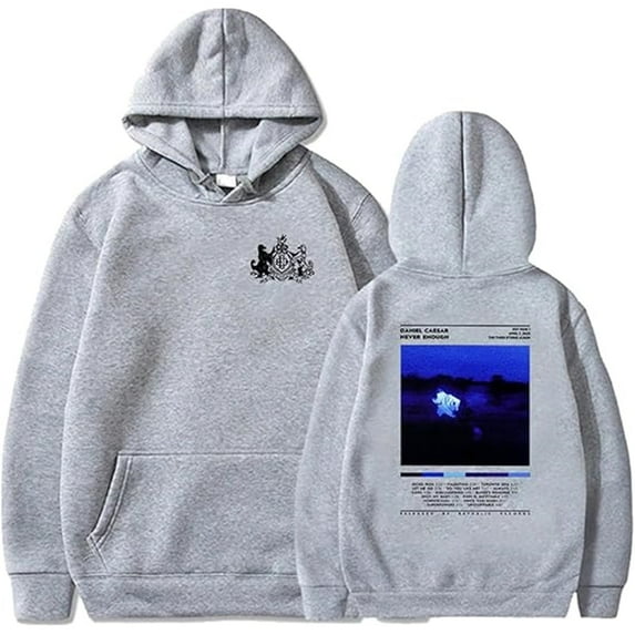 Daniel Caesar Hoodies Classic Print Logo Pullover Unisex Fashion Harajuku Casual Sweatshirt