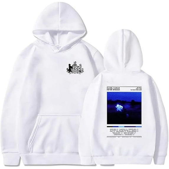 Daniel Caesar Hoodies Classic Print Logo Pullover Unisex Fashion Harajuku Casual Sweatshirt