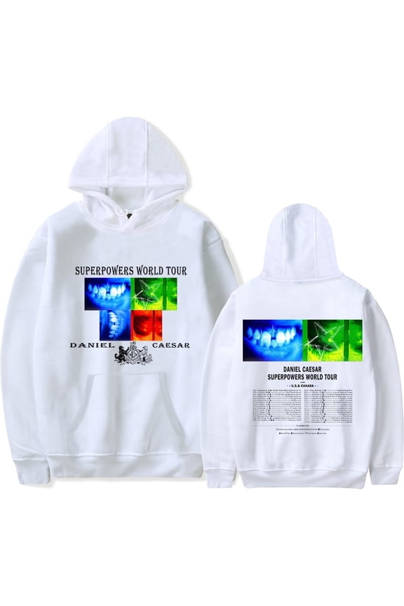 Daniel Caesar Hoodies Merch For Men Women Long Sleeve Sweatshirt Streetwear Unisex