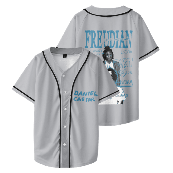 Daniel Caesar Merch Baseball Shirt Unisex T-Shirt Short Sleeve Shirts Casual Top