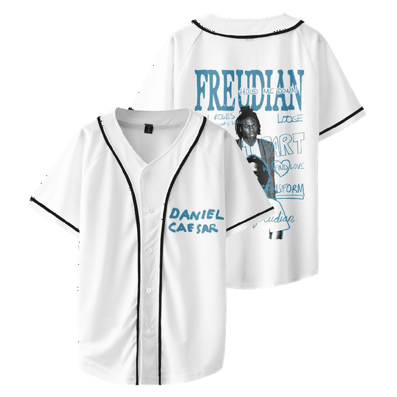 Daniel Caesar Merch Baseball Shirt Unisex T-Shirt Short Sleeve Shirts Casual Top