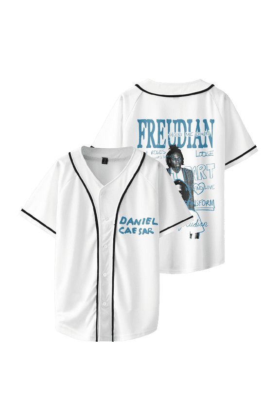 Daniel Caesar Merch Baseball Shirt Unisex T-Shirt Short Sleeve Shirts Casual Top