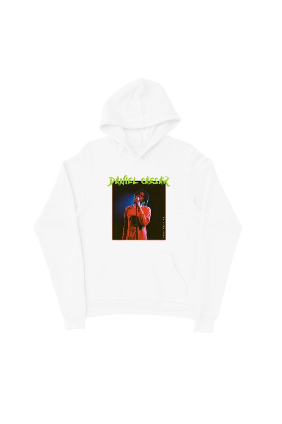 Daniel Caesar Merch Hoodie We Find Love Photo Printed Long Sleeves Hooded Sweatshirt Pullover Streetwear
