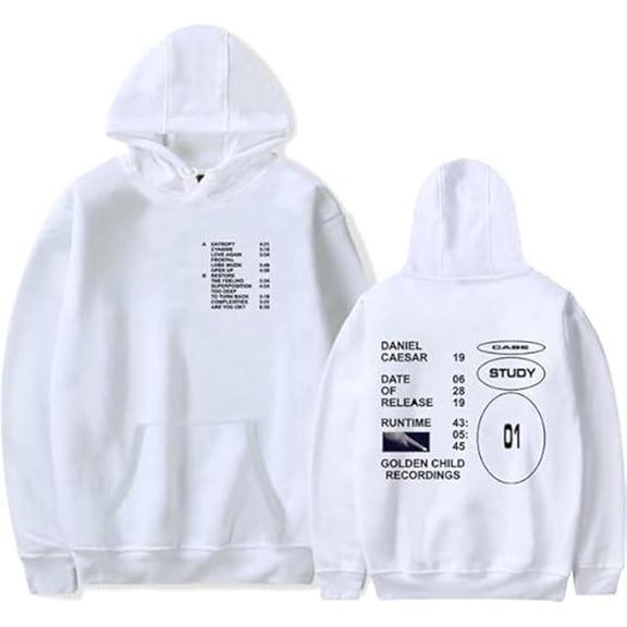 Daniel Caesar Merch Hoodies Trendy Fashion Sweatshirts Men's And Women's Casual Wear