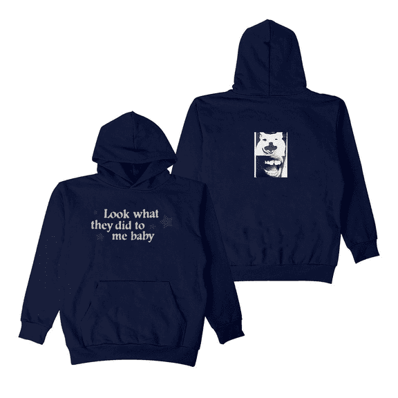 Daniel Caesar Merch Look What They Did to Me Baby Hoodies Long Sleeve Hooded Sweatshirt Rapper Pullover