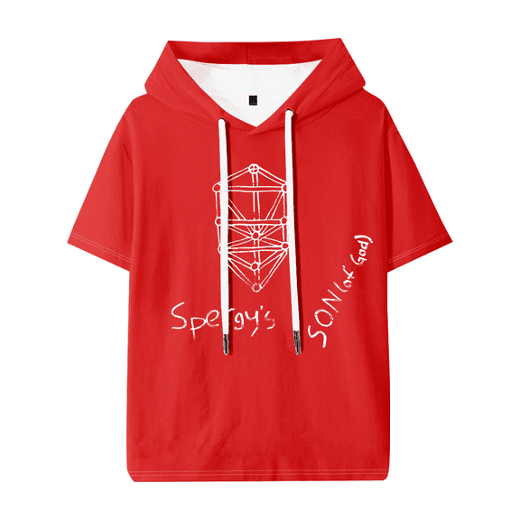 Daniel Caesar Merch Spergy’s Son Hooded T-shirt Unisex Short Sleeve Tee Casual Trendy Tops
