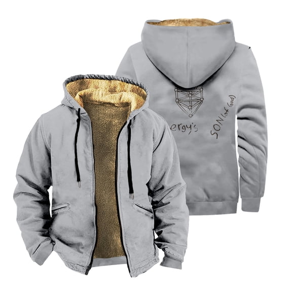 Daniel Caesar Merch Spergy’s Son Zip Up Jacket Long Sleeve Winter Parka Women Men Casual Fashion Coat