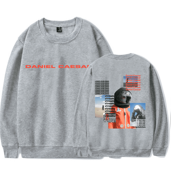 Daniel Caesar Merch Sweatshirt Astronaut Crewneck Men Women Sweatshirts Long Sleeve