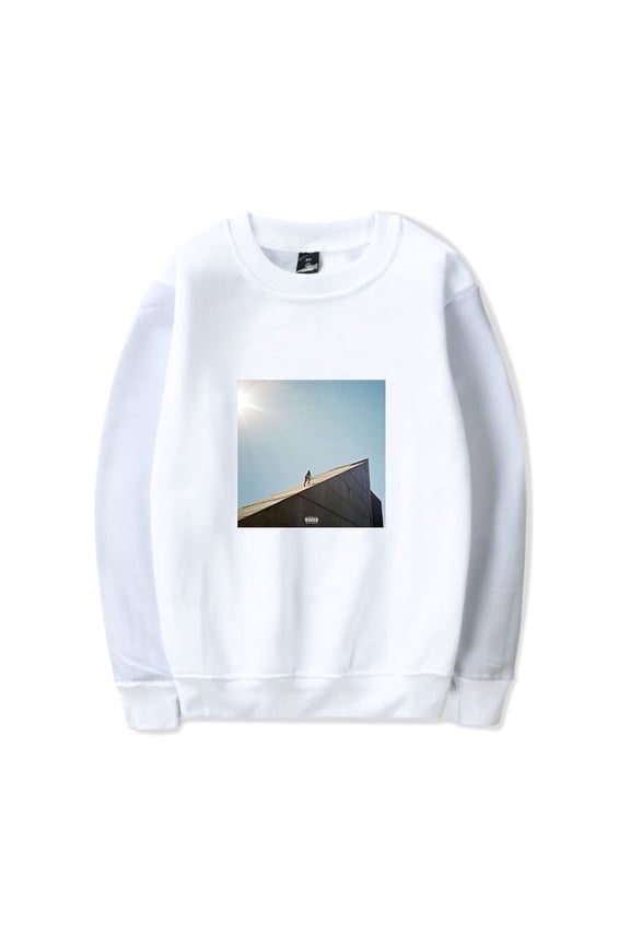 Daniel Caesar Merch Sweatshirt Astronaut Printed Long Sleeves Crewneck Rapper Streetwear Clothes