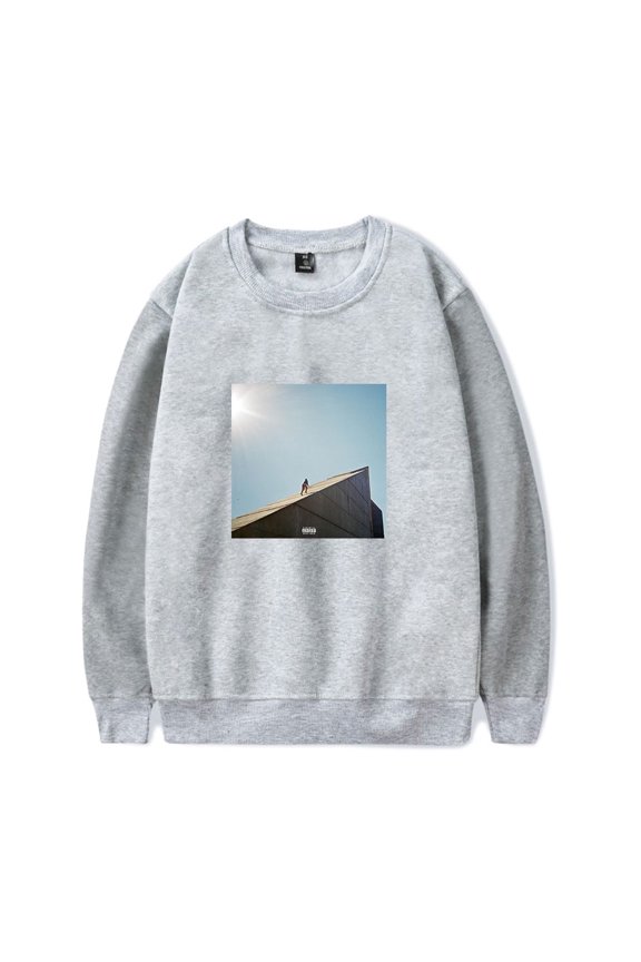 Daniel Caesar Merch Sweatshirt Astronaut Printed Long Sleeves Crewneck Rapper Streetwear Clothes