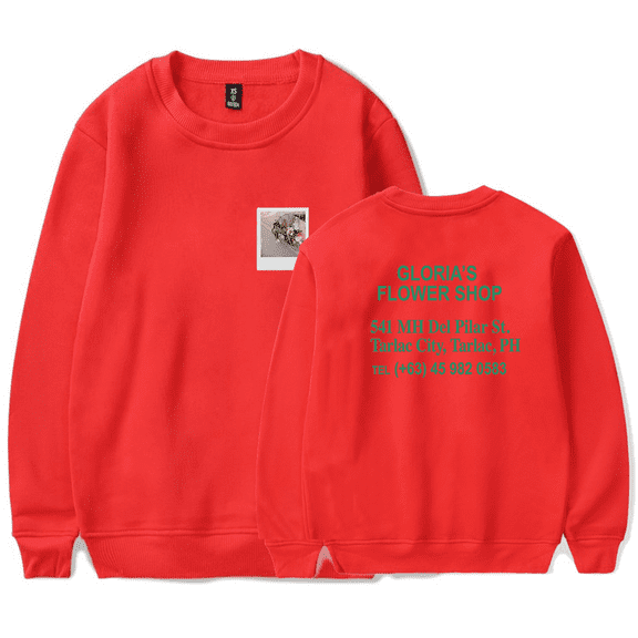 Daniel Caesar Merch Sweatshirt Gloria's Flower Shop Crewneck Men Women Sweatshirts Long Sleeve