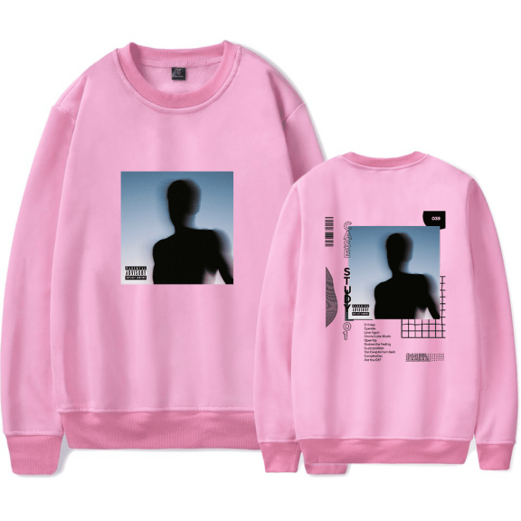Daniel Caesar Merch Sweatshirt Hoodie CASE STUDY 01 Album Cover Long Sleeves Crewneck Rapper Streetwear