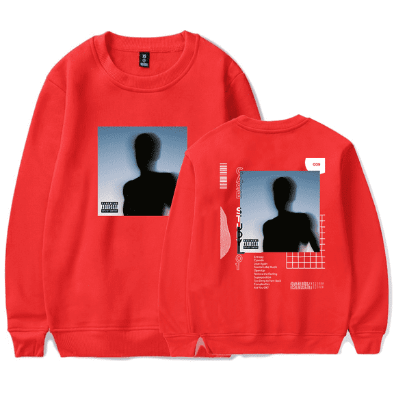 Daniel Caesar Merch Sweatshirt Hoodie CASE STUDY 01 Album Cover Long Sleeves Crewneck Rapper Streetwear