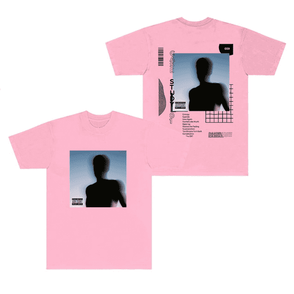 Daniel Caesar Merch T-Shirt CASE STUDY 01 Album Cover T Shirts Short Sleeve Top Tee Rapper Streetwear