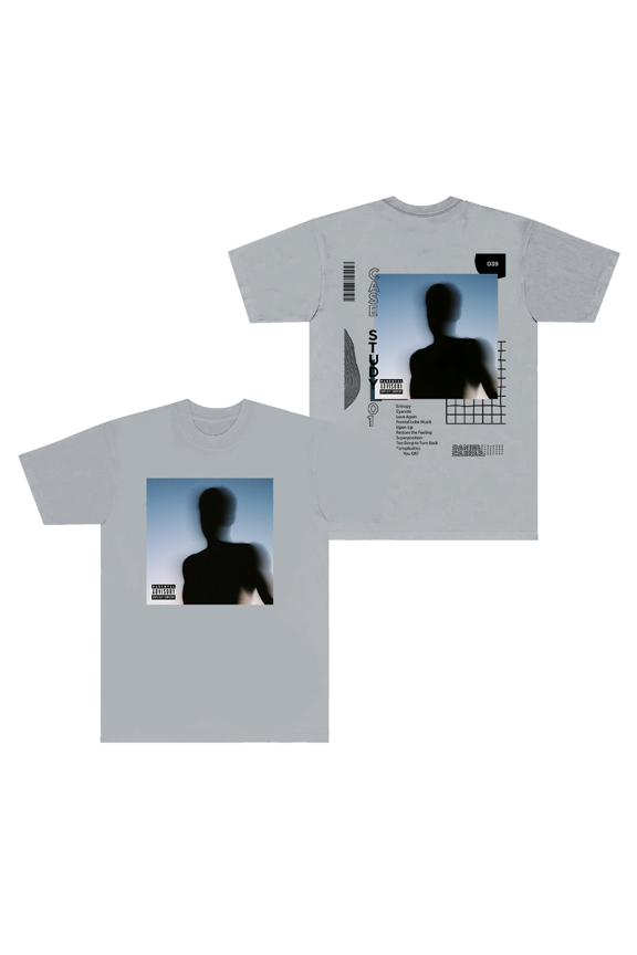Daniel Caesar Merch T-Shirt CASE STUDY 01 Album Cover T Shirts Short Sleeve Top Tee Rapper Streetwear