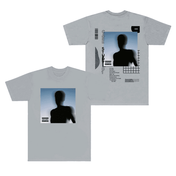 Daniel Caesar Merch T-Shirt CASE STUDY 01 Album Cover T Shirts Short Sleeve Top Tee Rapper Streetwear
