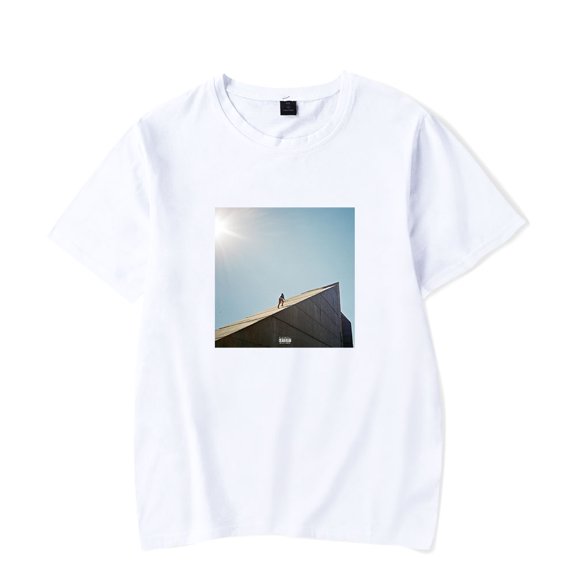 Daniel Caesar Merch T-Shirt Freudian Album Cover T Shirts Short Sleeve Top Tee Rapper Streetwear