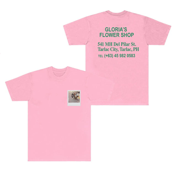 Daniel Caesar Merch T-Shirt Gloria's Flower Shop Top Tees Men Women Short Sleeve T Shirts