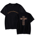 thumbnail image 1 of Daniel Caesar Merch T-Shirt Superpowers World Cross Tour Merch Tee Short Sleeve Men Women Tees Streetwear Top, 1 of 2