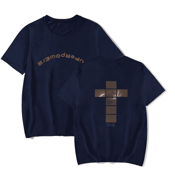 Daniel Caesar Merch T-Shirt Superpowers World Cross Tour Merch Tee Short Sleeve Men Women Tees Streetwear Top