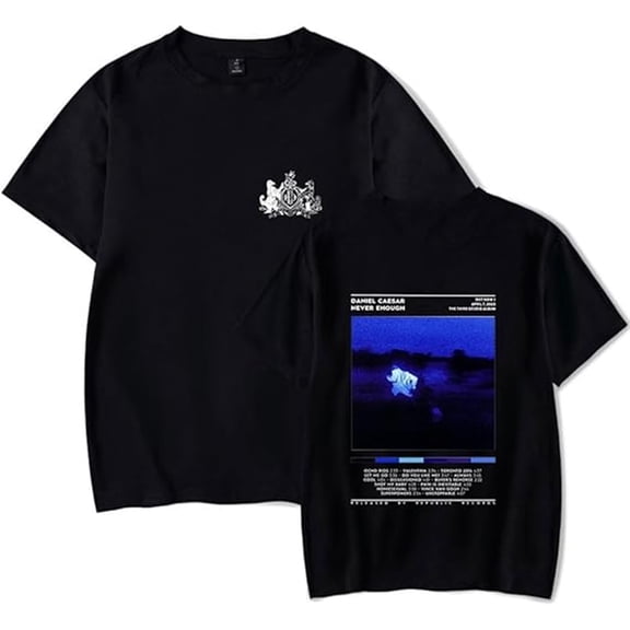 Daniel Caesar Merch T-shirt Classic Fashion Short Sleeve Men And Women Summer Street Wear