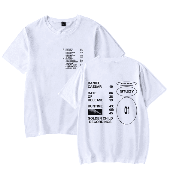 Daniel Caesar Merch T shirt Short Sleeve Men Women Top Tee