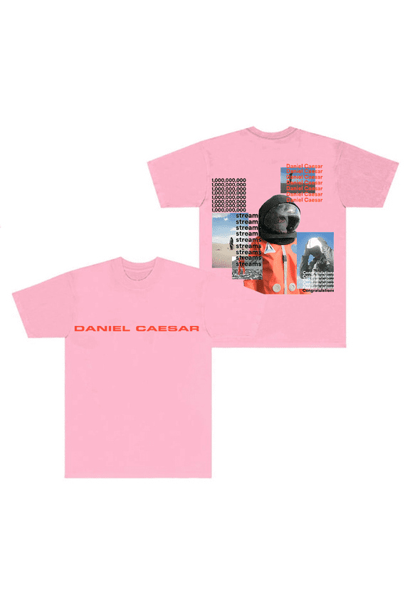 Daniel Caesar Merch T-shirt retro street style top men's and women's pure cotton short sleeved T-shirt